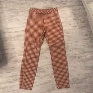 Grid pants